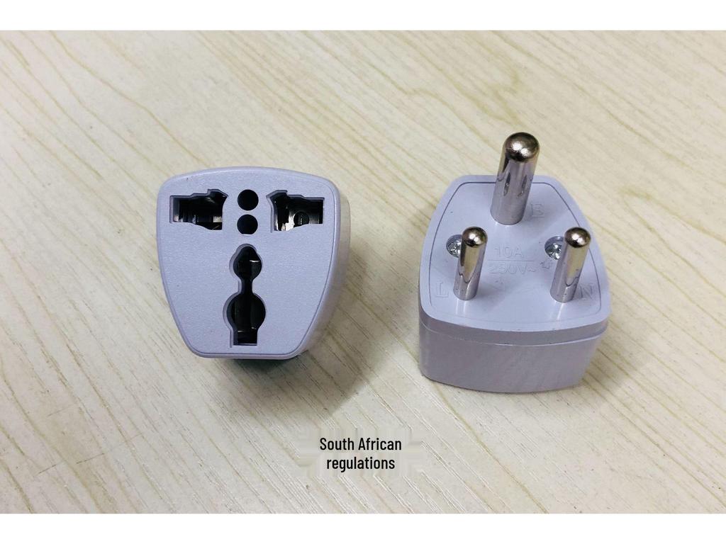 Universal Plug Adapter: US, EU, AU, UK, South African, German Converter