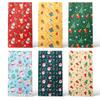 Christmas gift bag gift packaging bag Amazon Santa flat mouth paper bag Christmas Eve apple packaging bag