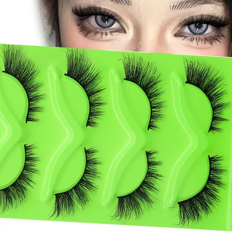 5 pairs Wispy Cat Eye Lashes Wispy False Eyelashes Natural look Eyelashes (W0806) W0806