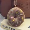 Adorable Donut Doll Pendant Plush Toy Keychain