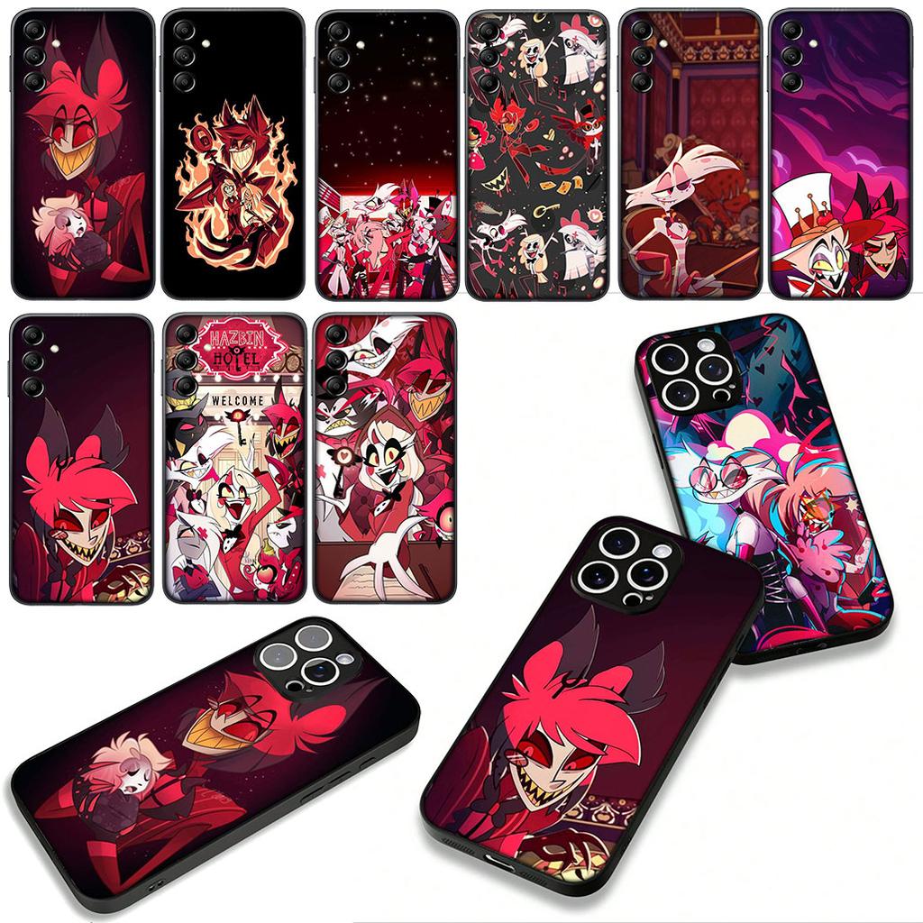 Angel Dust H-Hazbin Hotel Charlie pro Samsung Galaxy A36 A17 A26 A07 A35 A54 A53 A13 A33 A34 S8 S9 S20 S21 FE S10 Plus Pouzdro