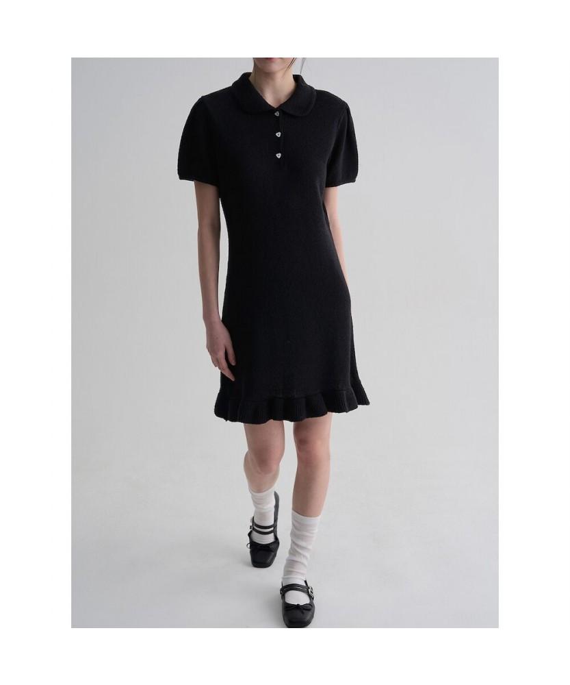 8SECONDS Black Knit Mini Dress