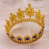 Königskrone Tiara für Unisex Hochzeit Prinzessinnenkrone für Weihnachten Barockes Stirnband