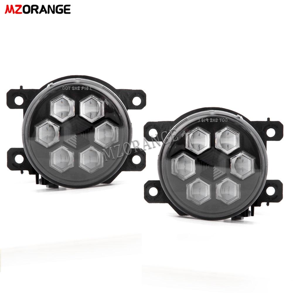 2ks LED mlhových světel pro Subaru Forester BRZ Gt86 2013 2014 2015 2016 2017-2025 Světlomety, mlhová světla, autopříslušenství, bílá žlutá