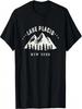 Lake Placid New York Outdoors Adventure Mountain Graphic T-Shirt