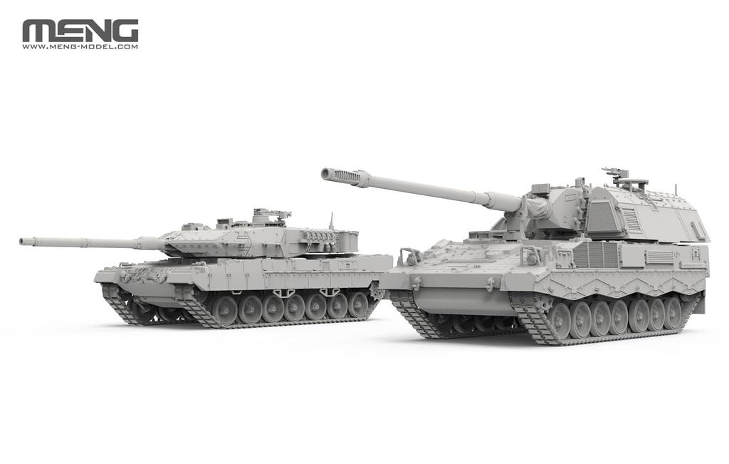 GSI Creos Monmodel German Panzerhaubitze 2000 Howitzer Plastic Model 1/72 Self-Propelled M72-008 (Tank)