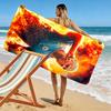 Vinicius Jr. Rise Beach Towel, Large Soft Quick Dry Towel for Beach Camping Swimming