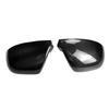 Car Carbon Fiber Rear View Mirror Cover For VW Caravelle T6 Multivan T5 2012- Side Mirror Cap-A87Q