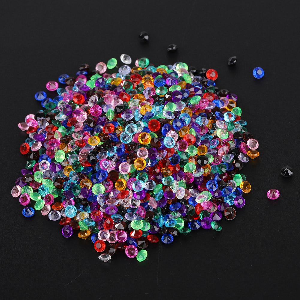 

5000pcs DIY Pointed Acrylic Diamond Confetti Gems for Wedding Party (Mixtz)