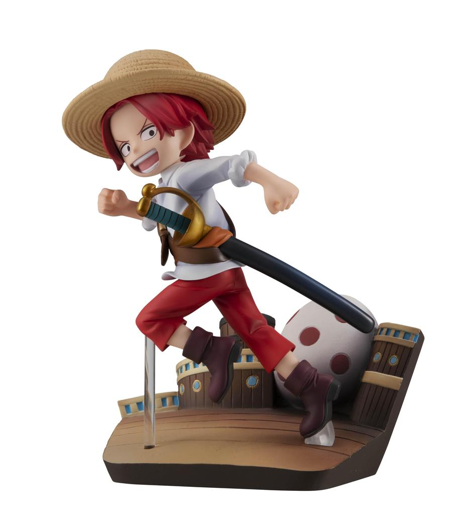 Seria One Piece Shanks Figura finalizată GEM. ALERGA! ALERGA! ALERGA!