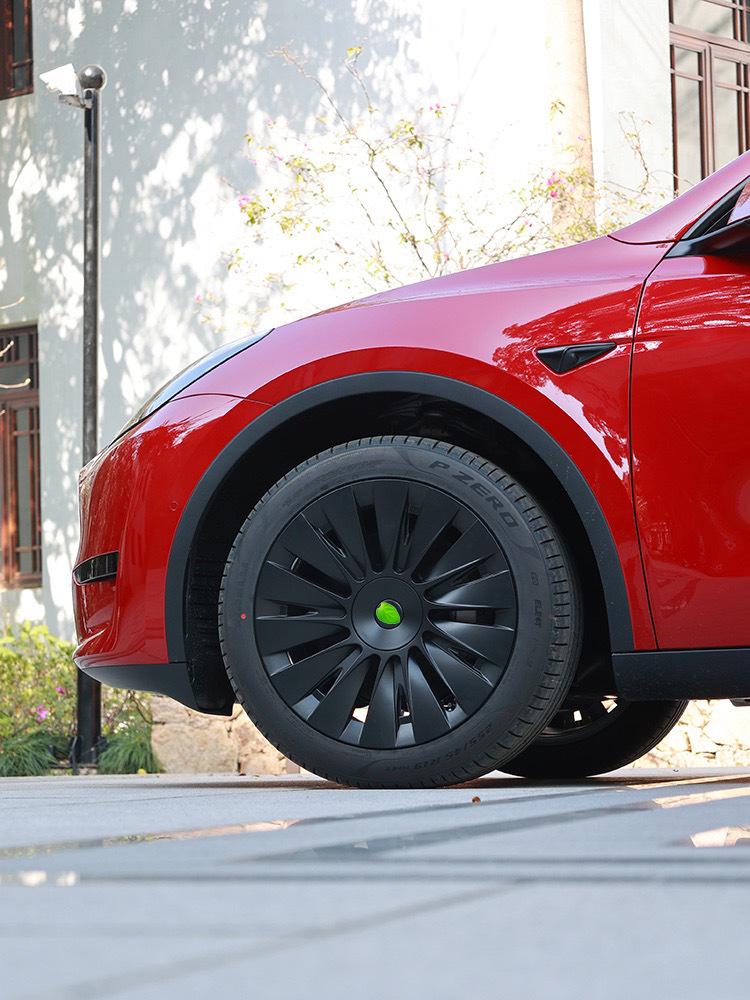Tesla Model Y Whirlwind 19" Wheel Hub Rim Protection Cover - Modified Right Angle P Version