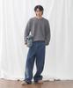 Eastserviceshop Denim Dyed Cross Bag - Indigo