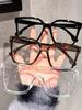 1Pc/2Pcs/3Pcs/4Pcs Elegant, Simple and Stylish Geometric Glasses with Transparent Lenses, Suitable for Daily Office Reading