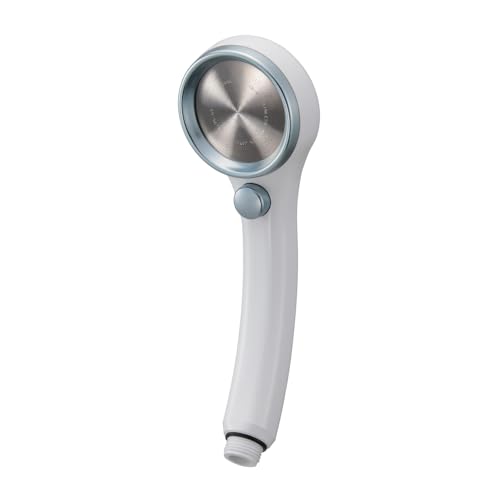 

SANEI Ultra Fine Bubble Shower Head, Rainy Stop, Ultra-Fine Water Flow, Handheld Stop, Water Saving, Made in Japan, PS3036-80XA-MW2, Metallic Blue