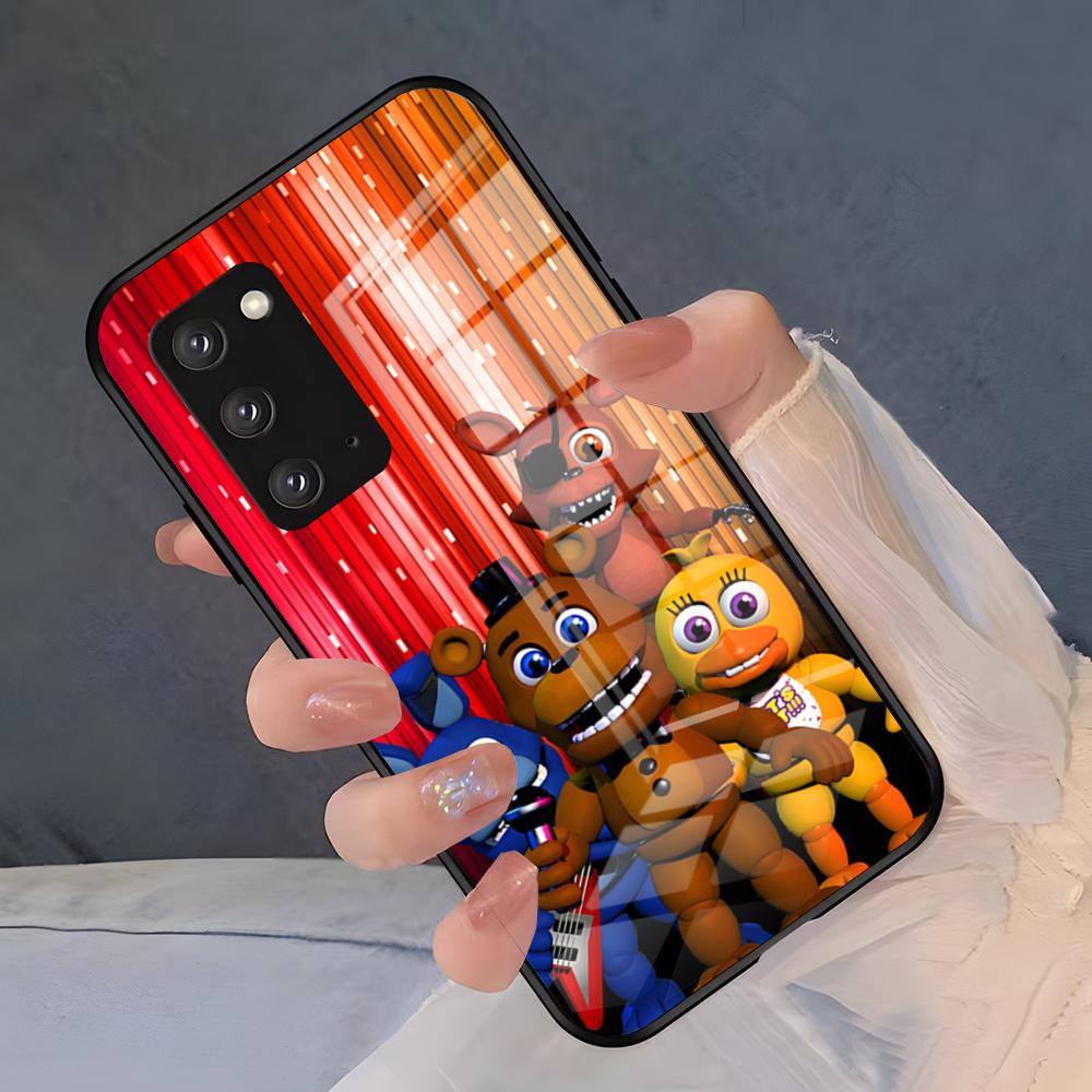 Θήκη Τηλεφώνου Παιχνιδιού Five Nights At Freddys Για Samsung A25 A13 A33 5G A54 A36 A35 A56 A52 A14 Αντικραδασμικό Γυάλινο Κάλυμμα