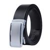 Men'S Business Belt Leather High-End Business Belt Simple Casual Versatile Automatic Buckle Belt