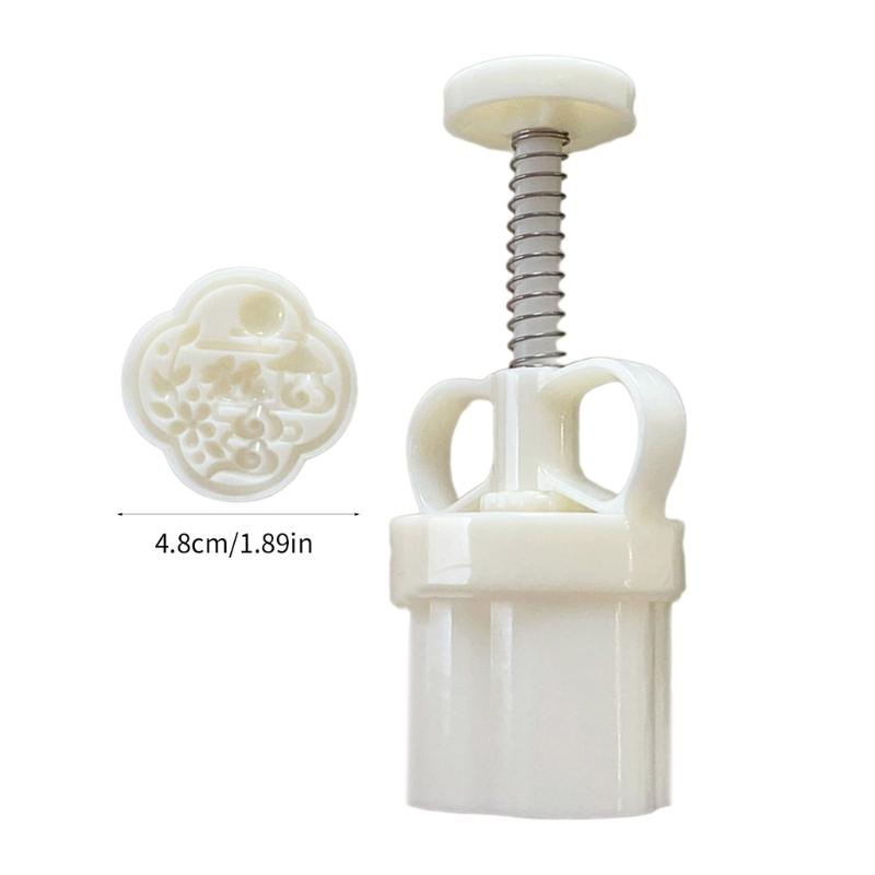 Unique Mooncake Mold Hand Pressure Molds Rabbit Shape Bean Cake Molds Baking Accessories Suitable for Special Occasion