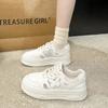 Women's 2026 Spring and Autumn New Fashion Women's Breathable Bread Shoes Sneakers Dad Shoes Board Shoes