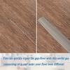 1PC 1m/39.37inch Self-adhesive Wood-like Floor Transition Strip Edge Sealing Strip Floor Joint Strip Pvc Door Bottom Anti-collis