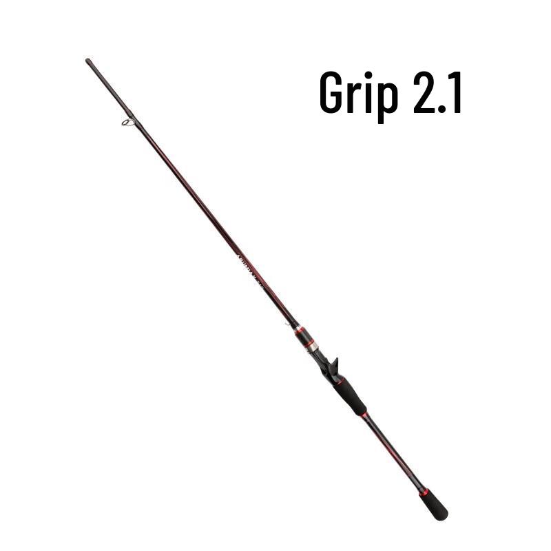 iosn Portable Fiberglass Lure Fishing Rod 2.1m