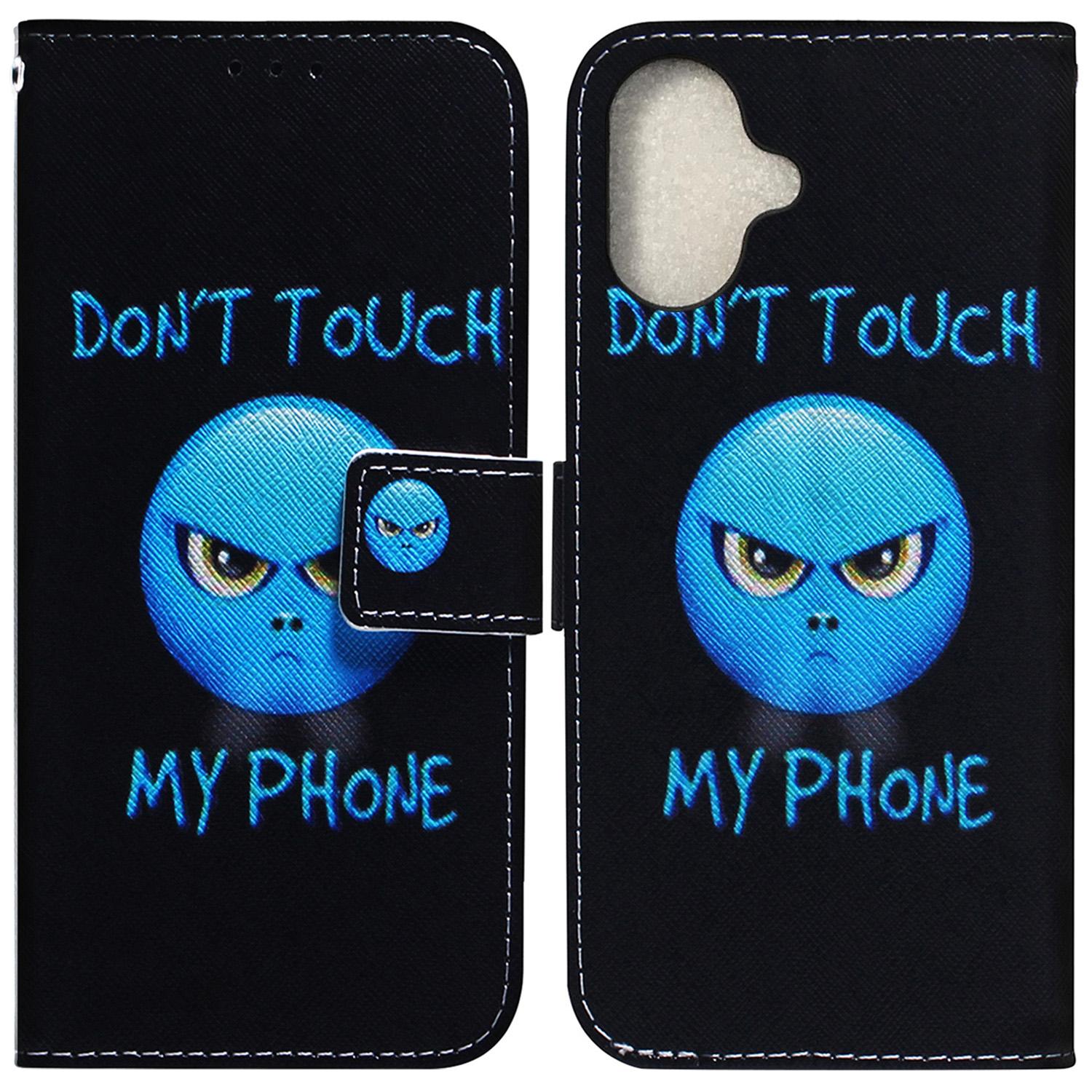 

For iPhone 16 Wallet Case Pattern Print Leather Phone Cover