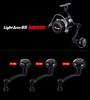 LIVRE 11702 LightArm 65 B Series with PT35B Knob for Daiwa DS Right-Handed Reel, All Black, LA65-KB35DR