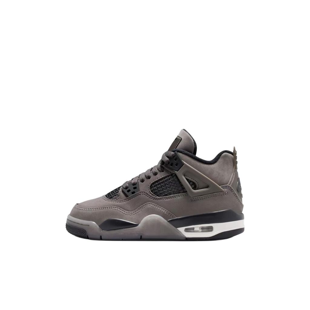 Air Jordan 4 Retro GS Cave Stone Dětské tenisky Hnědá Černá Moon-Particle IB4171-200