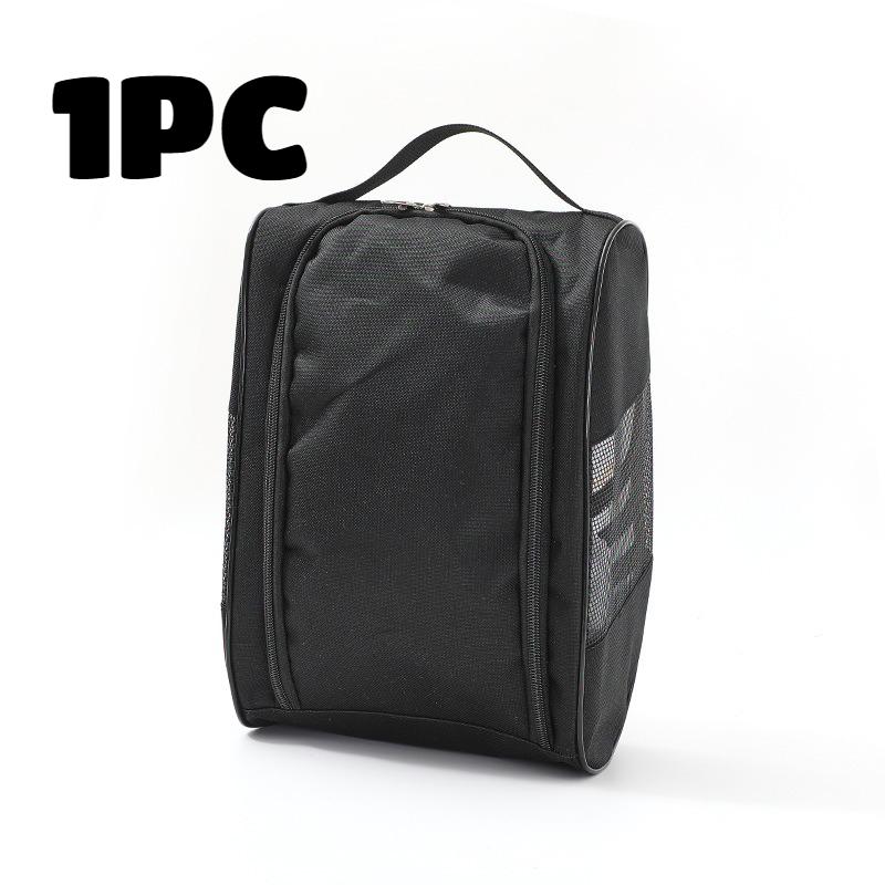 

2PCS Shoe Bag Portable Golf Shoe Bag Oxford Cloth Lightweight Breathable Dustproof Shoe Carrier for Men Women Boys Girls Gym