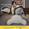 Ice Silk Headboard Cushion: Soft Backrest and Lumbar Support Pillow for Bed and Sofa