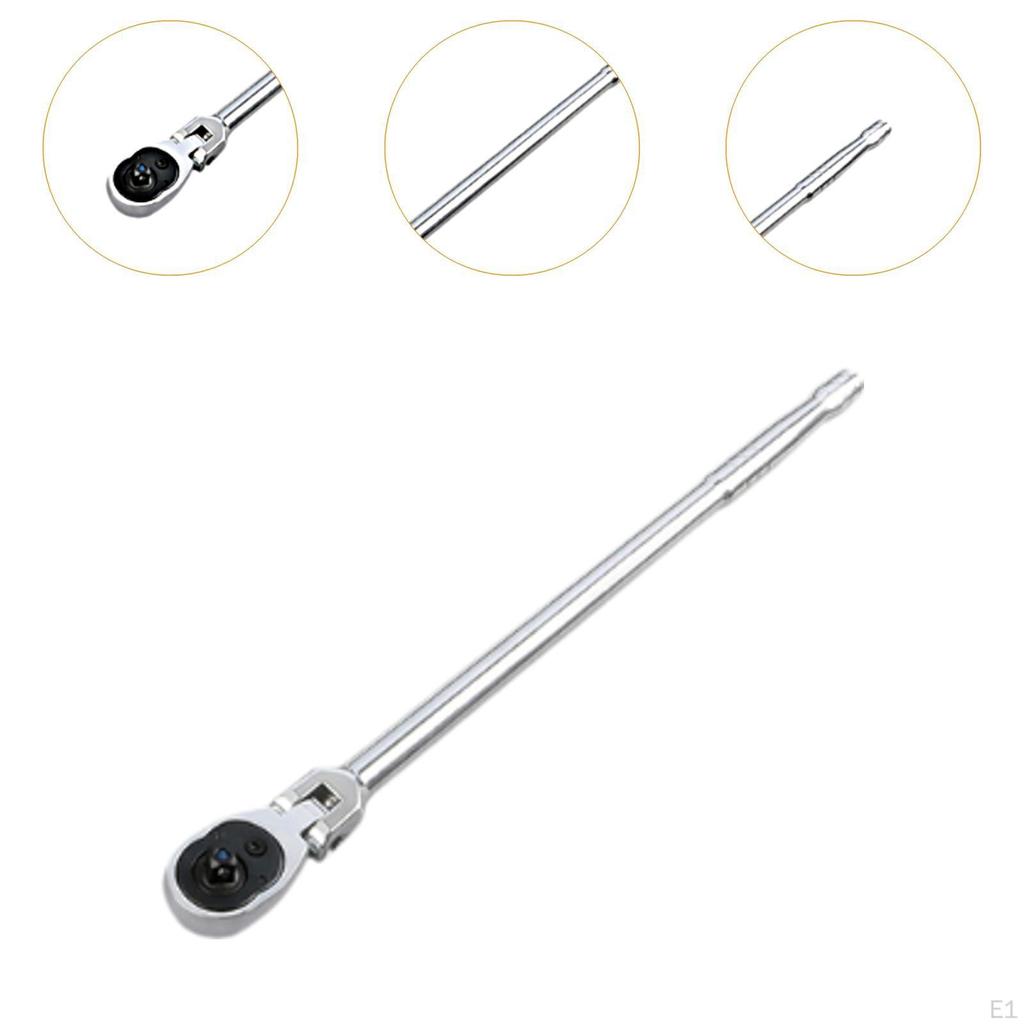 Cheie clichet cu pătrat de antrenare 72 de dinți Portabil Adaptor Accesorii Întreținere auto pentru