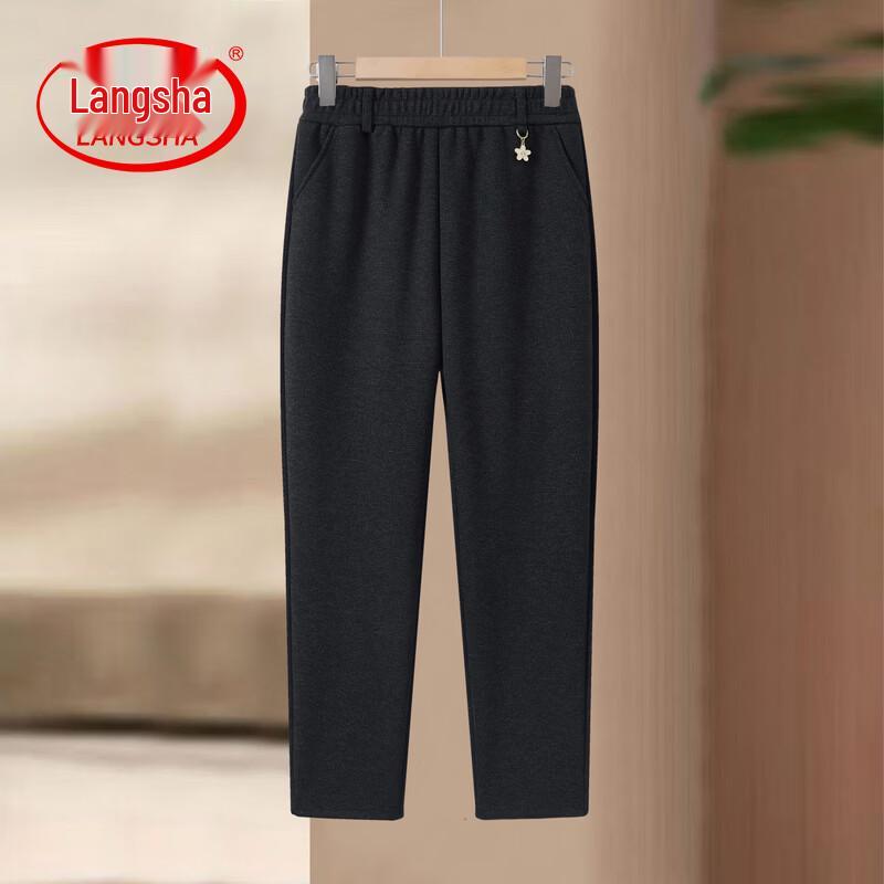LangSha Women's Straight Leg Casual Pants