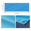 6 Pcs Sweat Cooling Towel For Neck And Face Ice Towel Sets Soft Breathable Chilly Towel Soft Breathable Microfiber For Yoga Sport Running Gym Workout