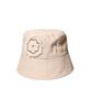 Elkebeullum Flower Patch Cotton Beige Bucket Hat