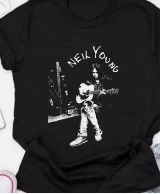 Neil Young T-Shirt Baumwollhemd Unisex Baumwollhemd