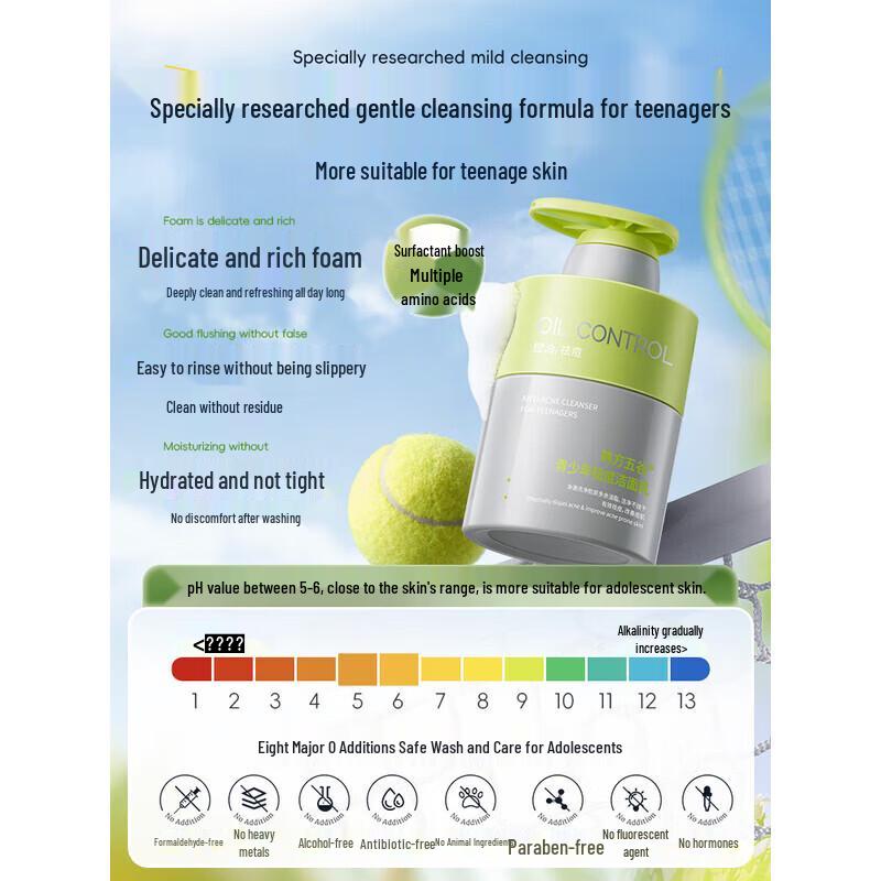 Teen Acne-Clearing Facial Cleanser