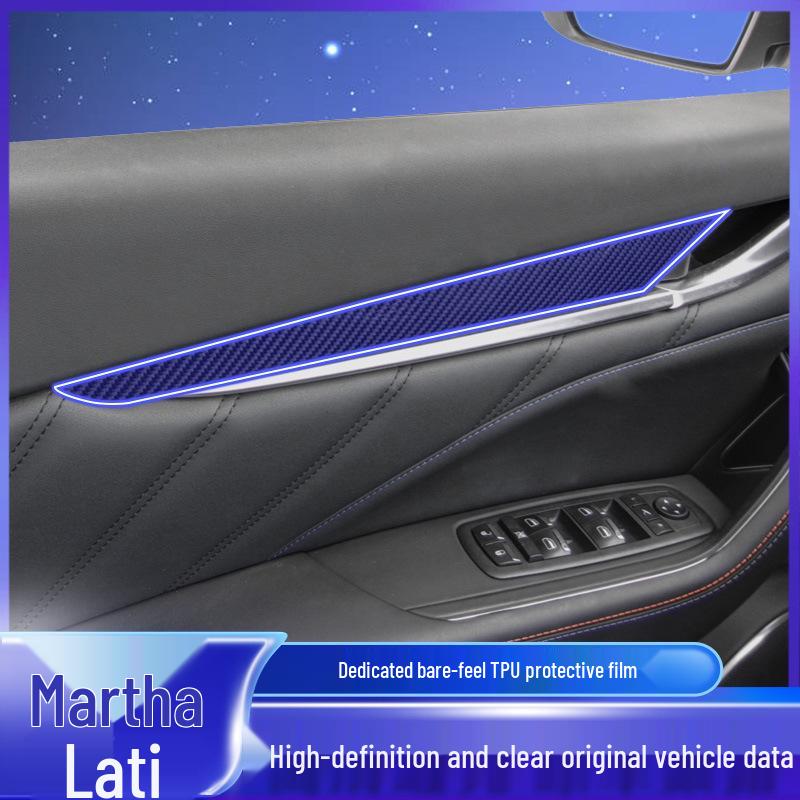 Maserati Levante/President Central Control Interior Protection & Decoration Film
