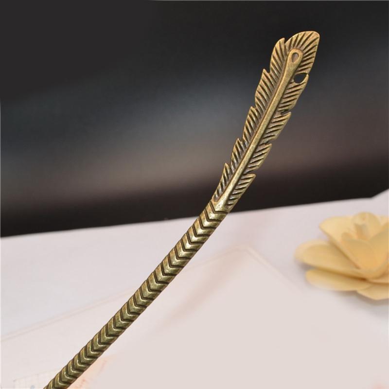 Electroplate Antique Bronze Hairpin for Han Costume Buyao Hair Stick Comb and Sticks Nonslip Stage Accessories 12PCS