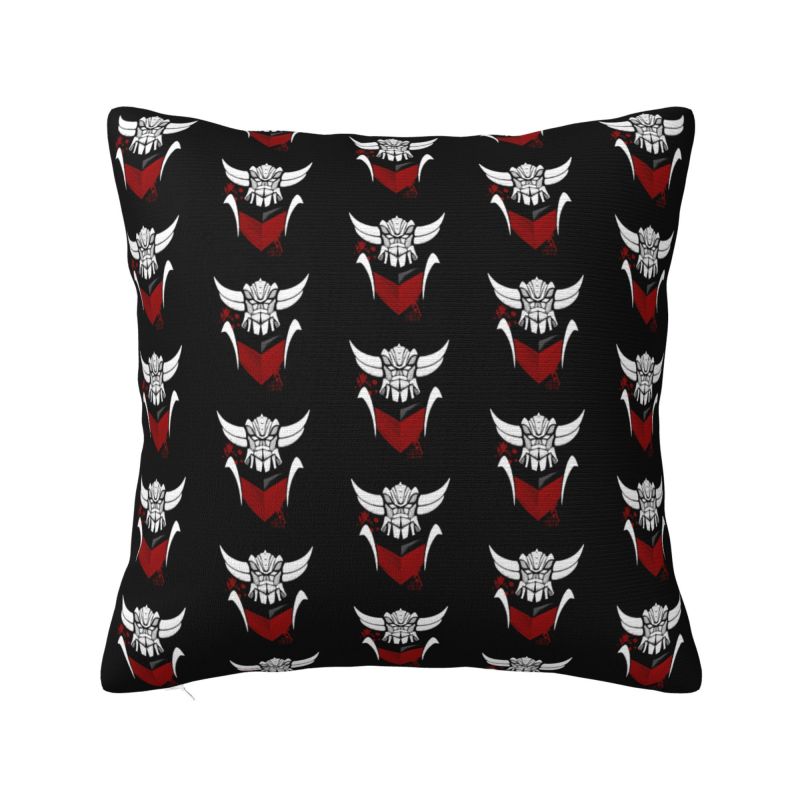 Custom Nordic UFO Robot Goldorak Grendizer Cushion Cover Polyester Actarus Goldrake Mecha Anime Pillow Case Home Decor