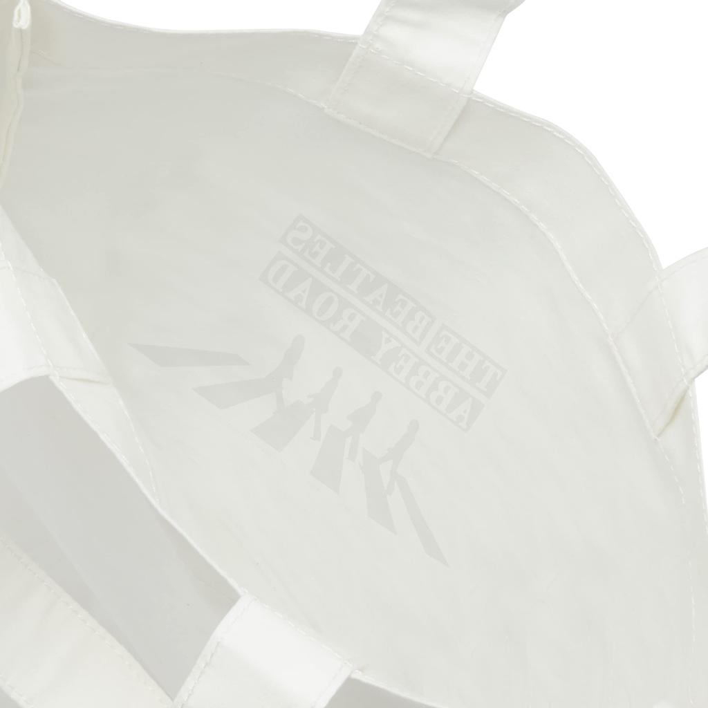The Beatles Abbey Road Cotton Tote Bag with Logo and CD Jacket, Men's and Women's, No. 79015