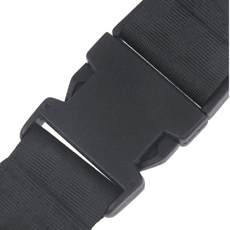 Multi Color Polyester Suitcase Fasteners Adjustable Buckles Tie Down Strap For Luggage Organization During Travel