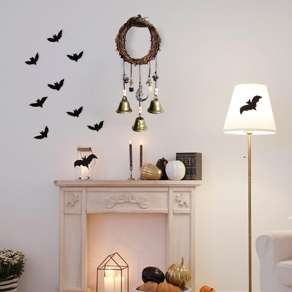 Wall Hanging Wind Chimes Praying for Blessings Bell Door Talisman Witchcraft Decorative Pendant