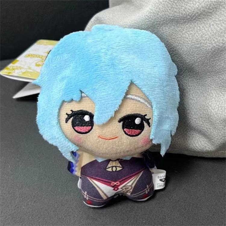 Authentic Anime Plush Characters new Genshin impact Tartaglia Zhongli Fischl Aether Diluc Plush Action Figure Model Toys