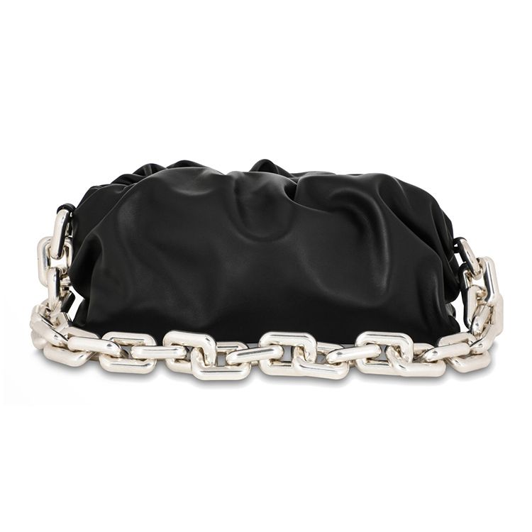 

Bottega Veneta The Chain Pouch Black Women Pouches 620230-VCP40-1229 Basic Set (Bag+Dust Bag)