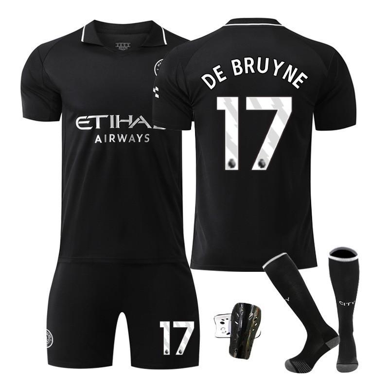 Manchester City Away Black Jersey No