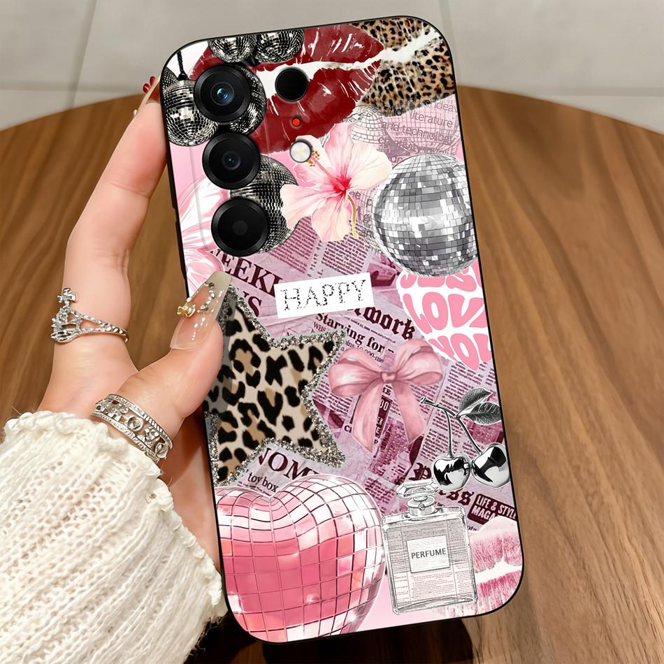 For Tecno Camon 50 Pro Ultra 4G 5G Phone Case Leopard Print Soft Matte Silicone Ultra Anti Drop For Tecno Camon50 Pro Back Cover