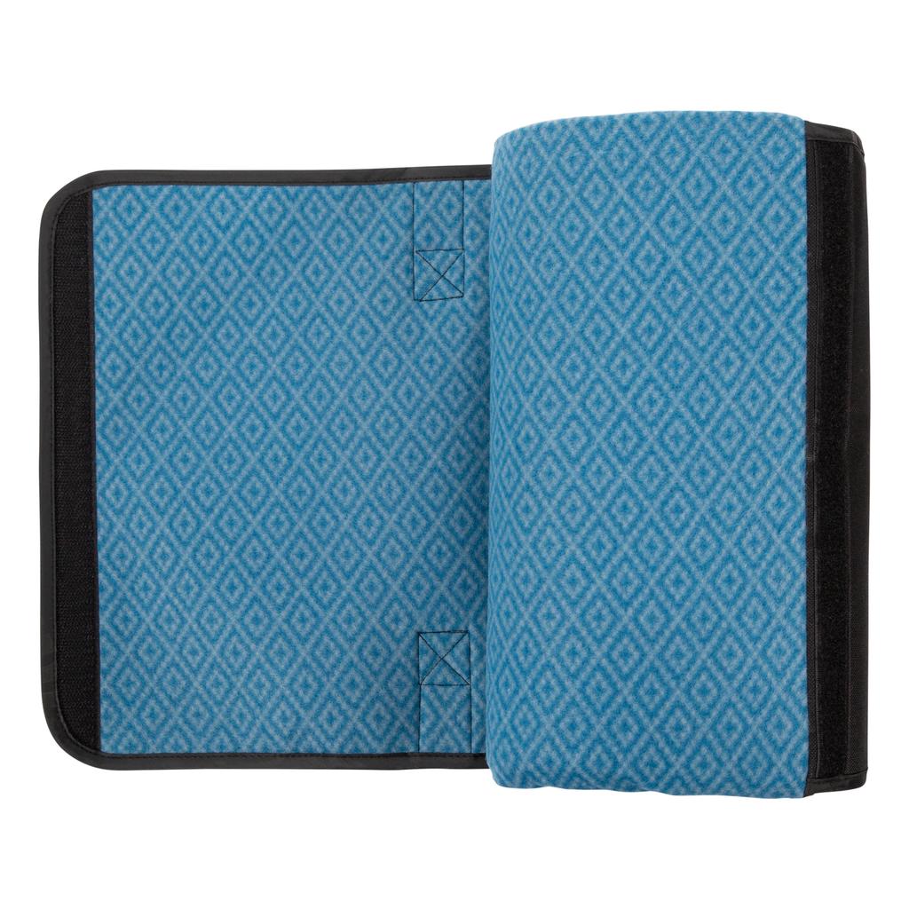 Trespass Throw Waterproof Checked Foldable Blanket