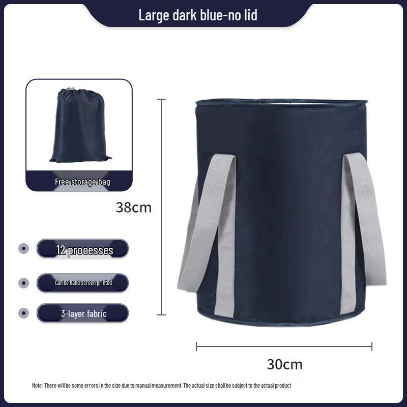 Foldable Portable Foot Spa Basin - Compact Foot Soak Bag for Home & Dorm Use