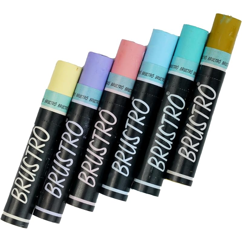 

Набір олійних пастелей Brustro Artist, 24 кольори (Пастельні тони) 1 count (Pack of 1) різнокольоровий