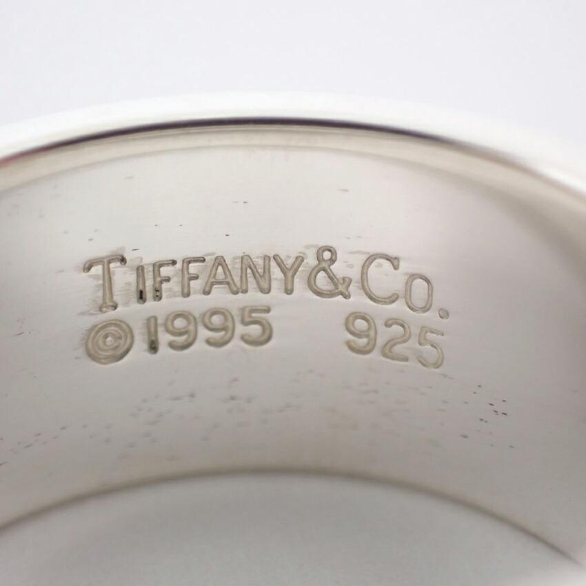 [Used] TIFFANY 925 Double Line Ring / Size 10 / j51-10