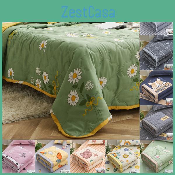 Manta Fina de Algodón de Verano Colcha de Primavera Edredones para Adultos Niños Colcha King Colcha Patchwork Manta de Cama de Lujo 200x230cm Decoración del Hogar